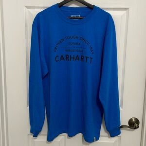 Carhartt Men's loose fit blue Longsleeve